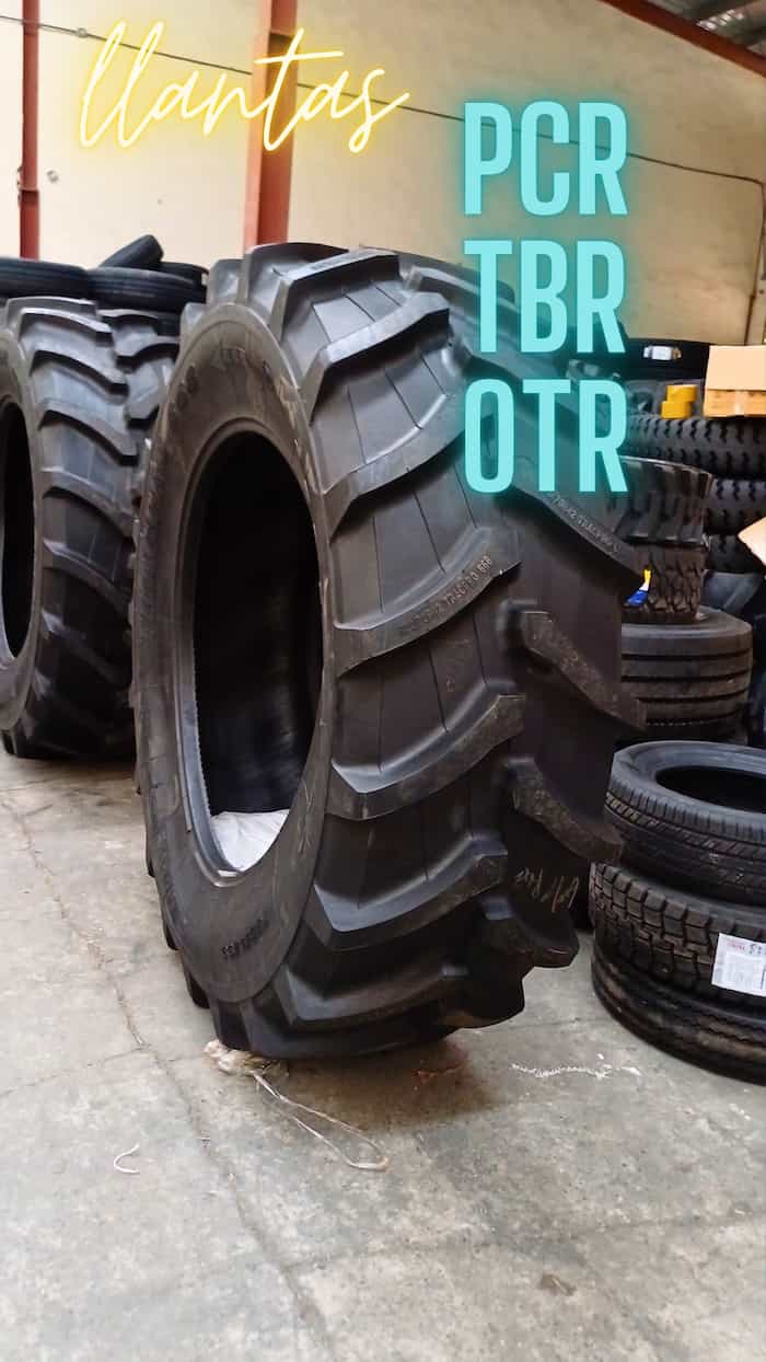 Llanta o Neumático OTR con diseño de banda de rodadura